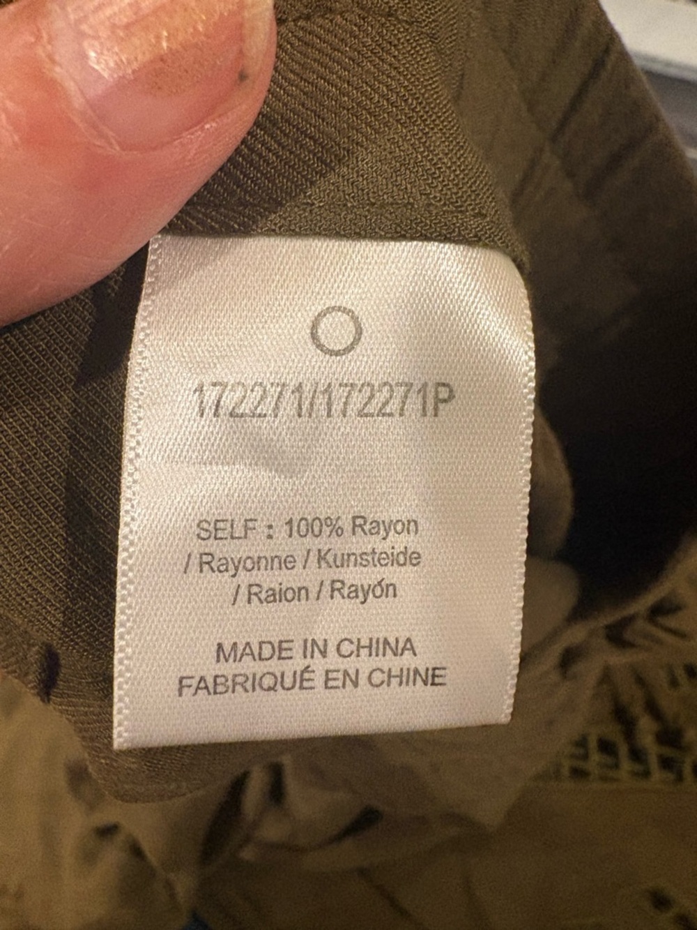 Anthropologie Dolan  Laser Cutout Joggers pants olive green sz LP PL - Picture 5 of 6